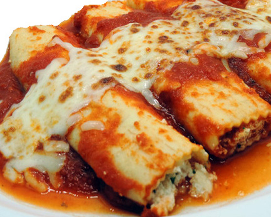 EXPRESS LUNCH Baked Manicotti image