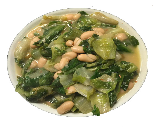 ESCAROLE & BEANS SOUP image