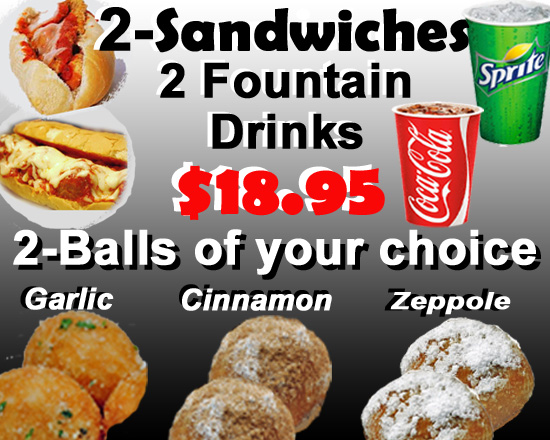 TWO FOR TUESDAY: SANDWICHES image