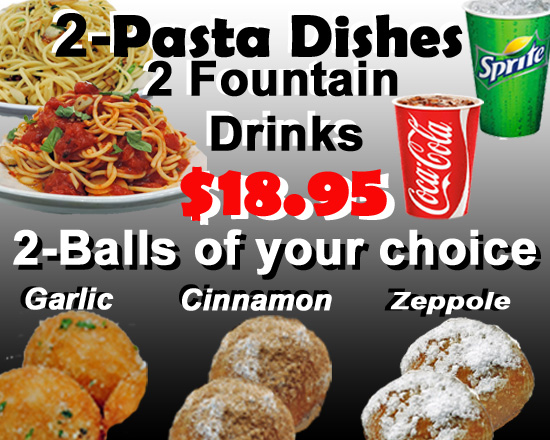 TWO FOR TUESDAY: PASTAS image